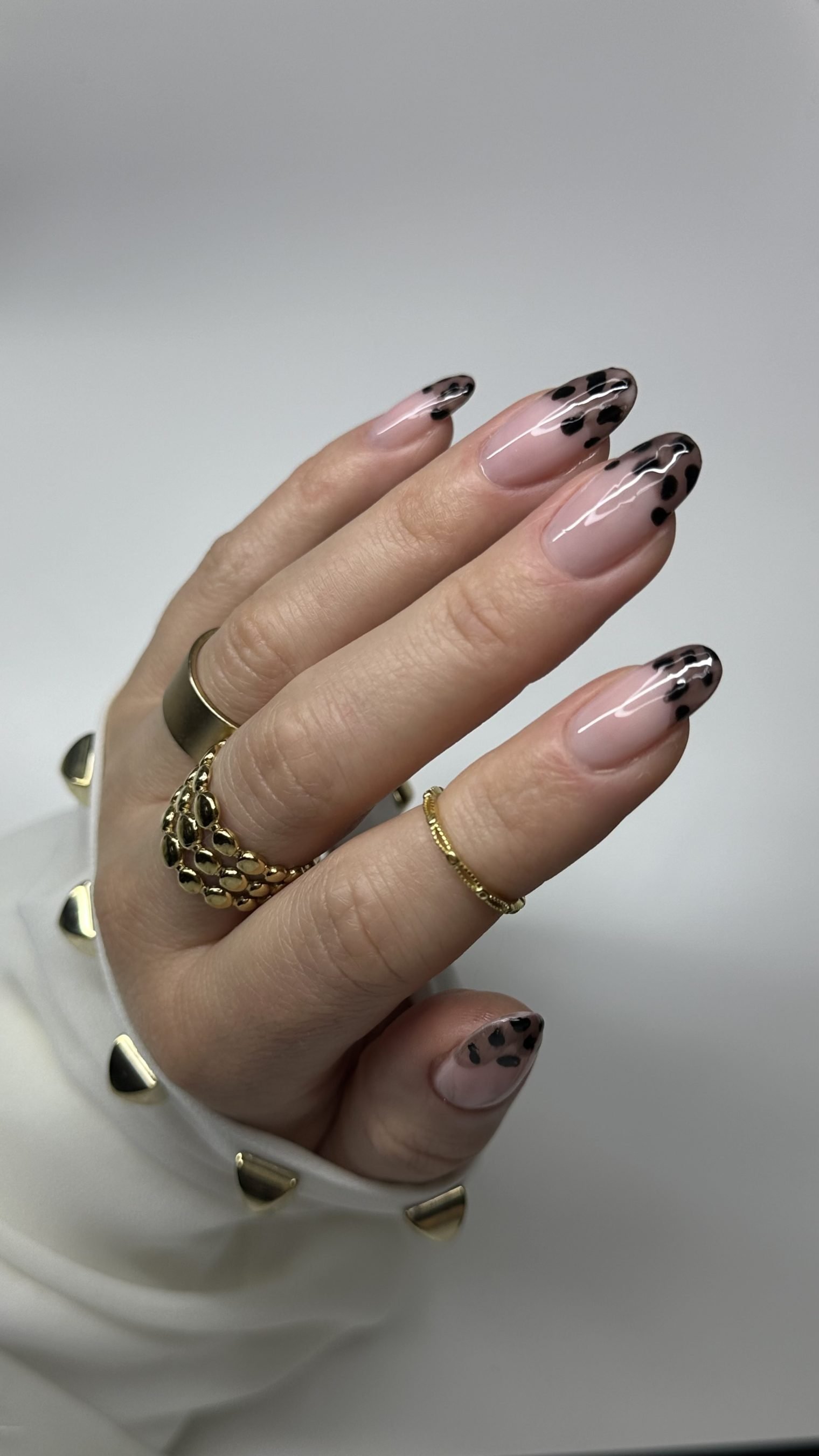 Leopard French Nail Art | ANNY