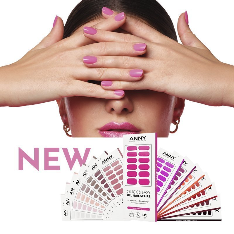 Quick & Easy Gel Nail Strips Beitragsbild | ANNY